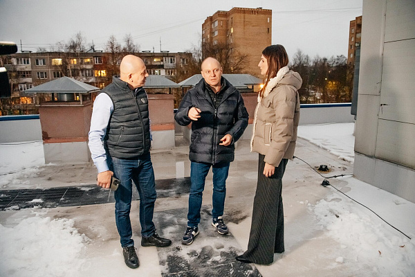 Вместе с коллегами посетили спортивный комплекс «Лидер» в Ивантеевке.