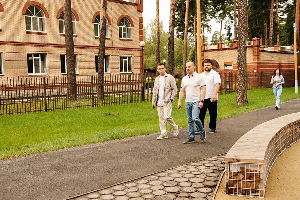 Вместе с коллегами оценили содержание лесопарка «Северный» в Пушкино