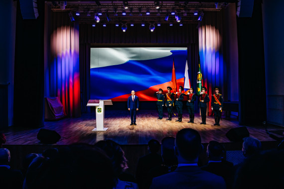 Церемония вступления в должность главы Пушкинского
