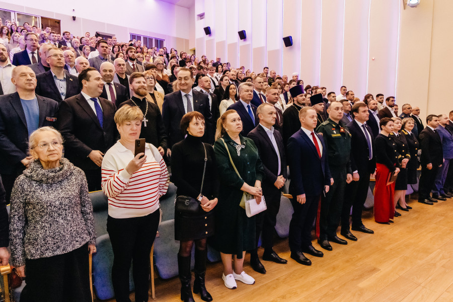 Церемония вступления в должность главы Пушкинского